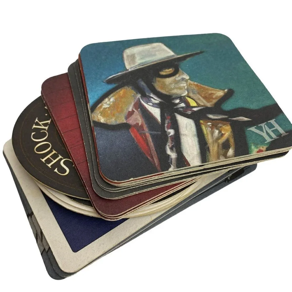 Bar Coasters Lot of 19 pieces Pub Assortment